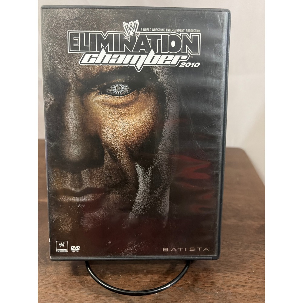 WWE Elimination Chamber 2010 DVD Excellent Batista John Cena Undertaker